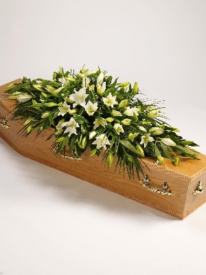 Lily Casket spray