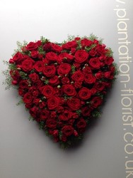 Large Rose Heart