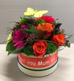 Love you Mum hatbox