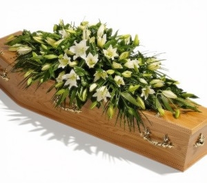Lily Coffin spray