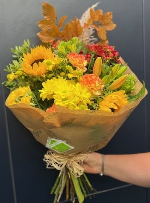 2.Cone Flower Wrap   Autumn