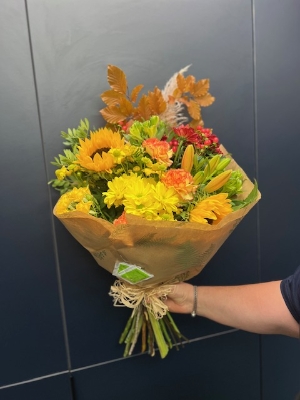 Cone Flower Wrap   Autumn