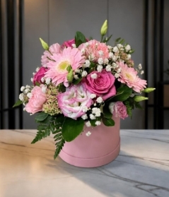 Classic  Hatbox Pink.