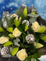 Frosty Lily and Rose.