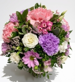 Loose Posy Pink, Lilac & White