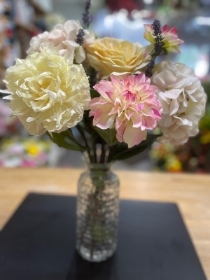 Pastel Colours Silk Vase