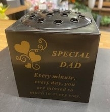Special Dad Rose bowl